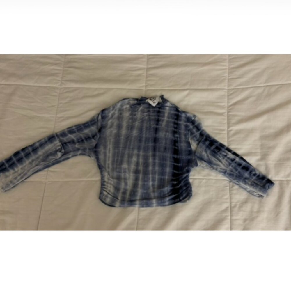 Open Back Dyed Going Out Top